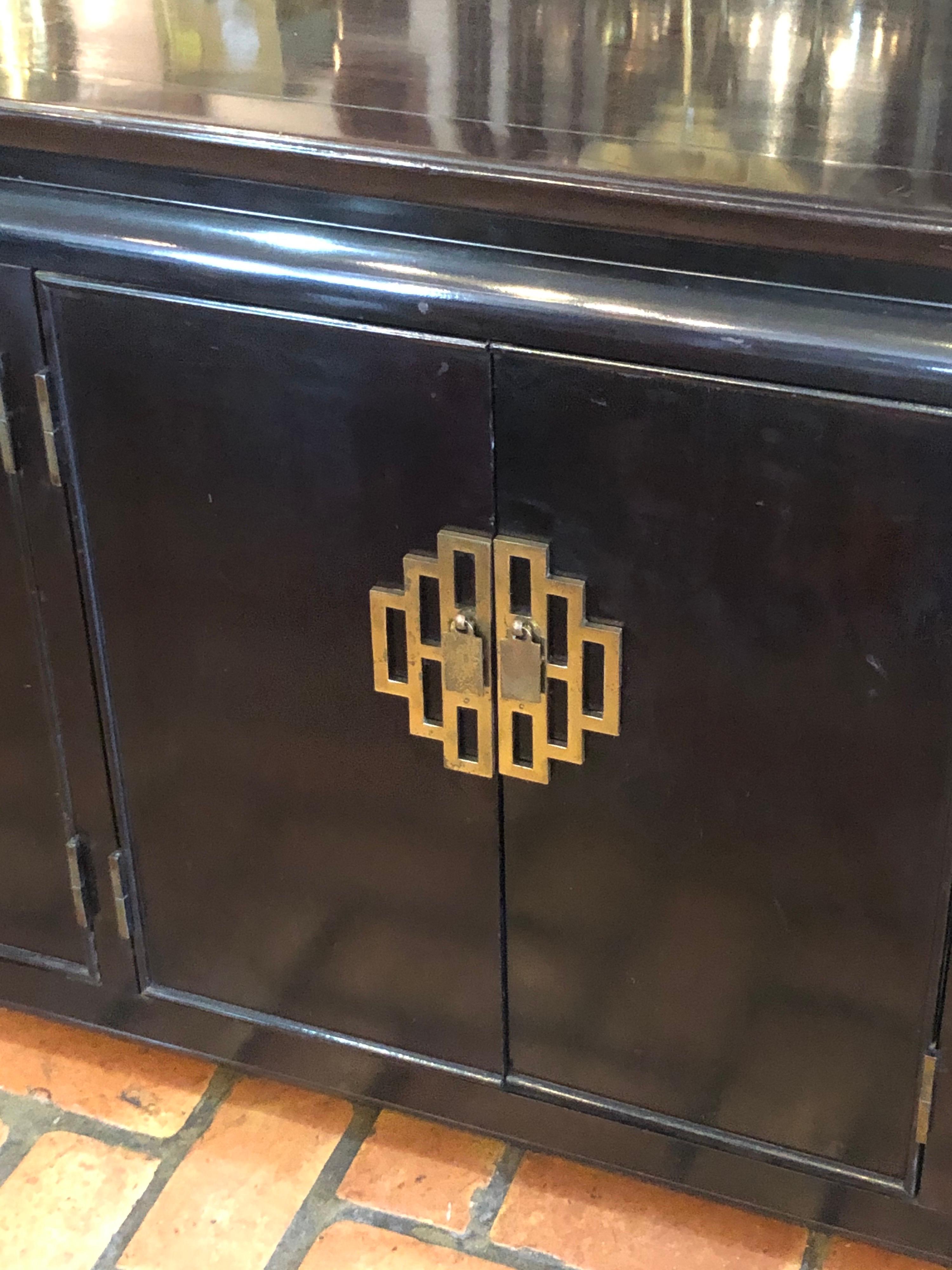 Hollywood Regency Credenza in the Style of James Mont 6