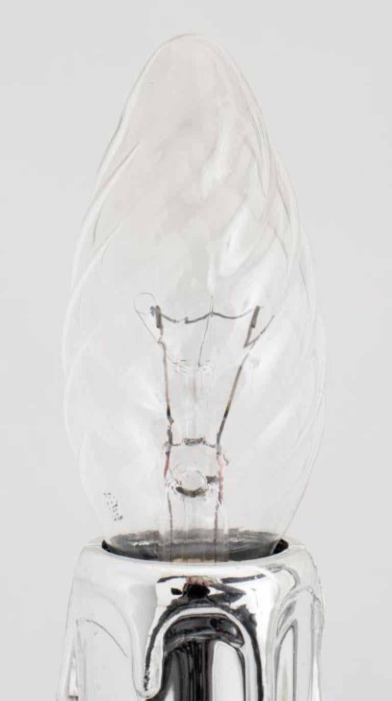 hollywood regency crystal lamp