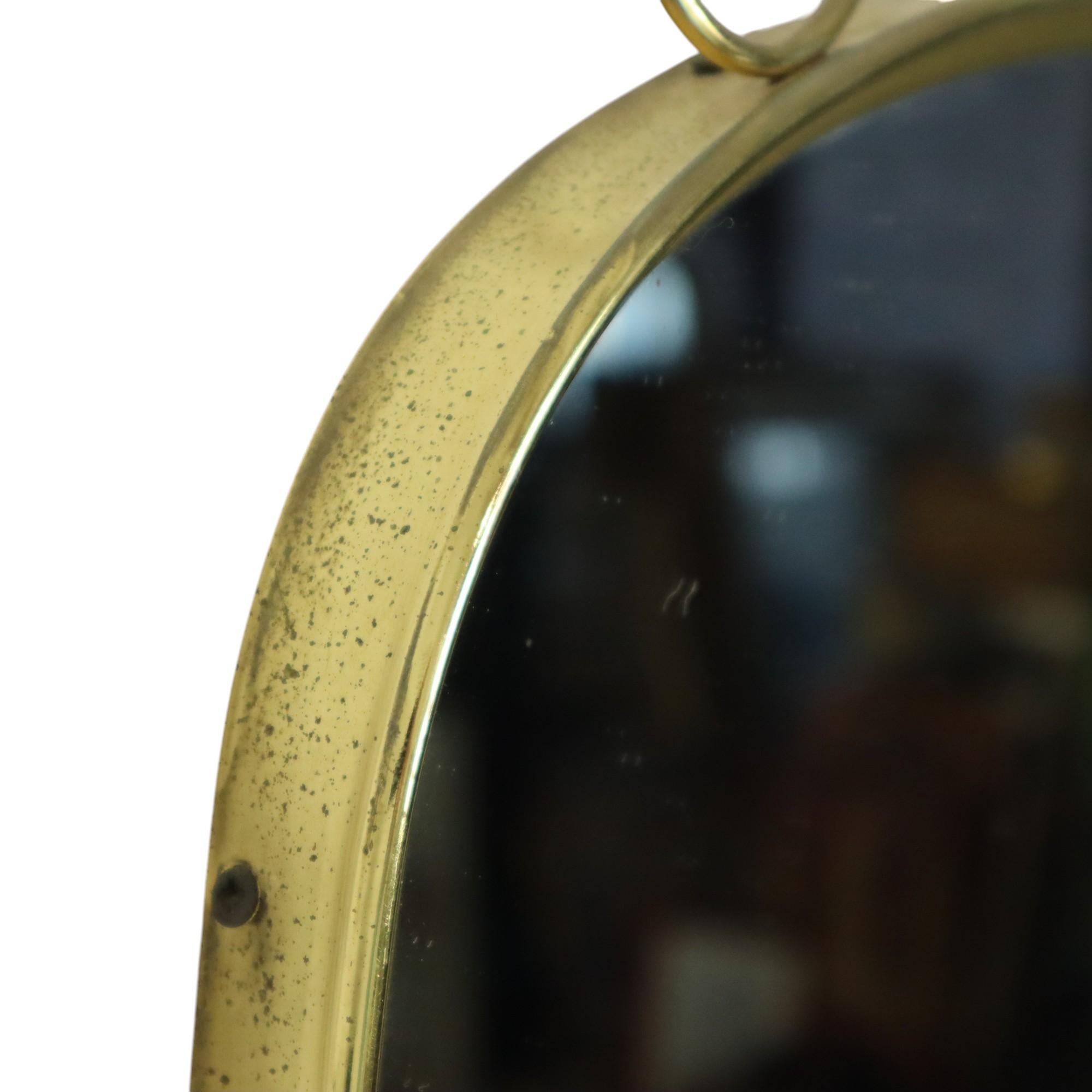 Hollywood Regency Deknudt Mirror With Crown 1960s For Sale 5