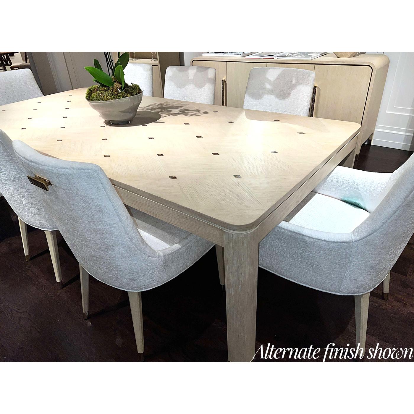 Contemporary Hollywood Regency Dining Table For Sale
