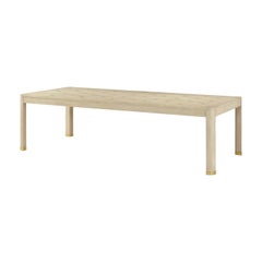 Hollywood Regency Dining Table - Light Finish