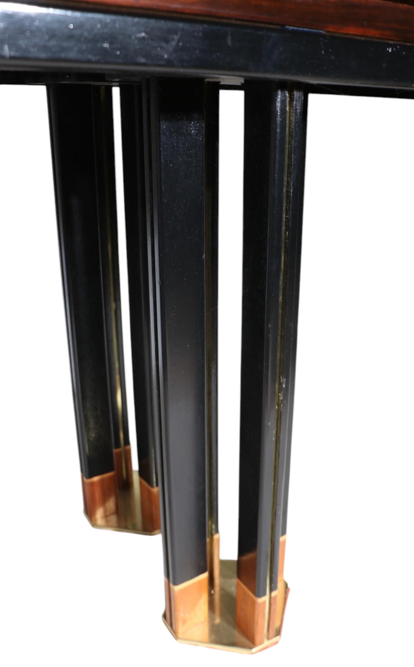 Vitrine Hollywood Regency conçue par Paolo Barracchia pour Roman Deco en vente 3