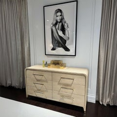 Hollywood Regency Dresser - Light Wood