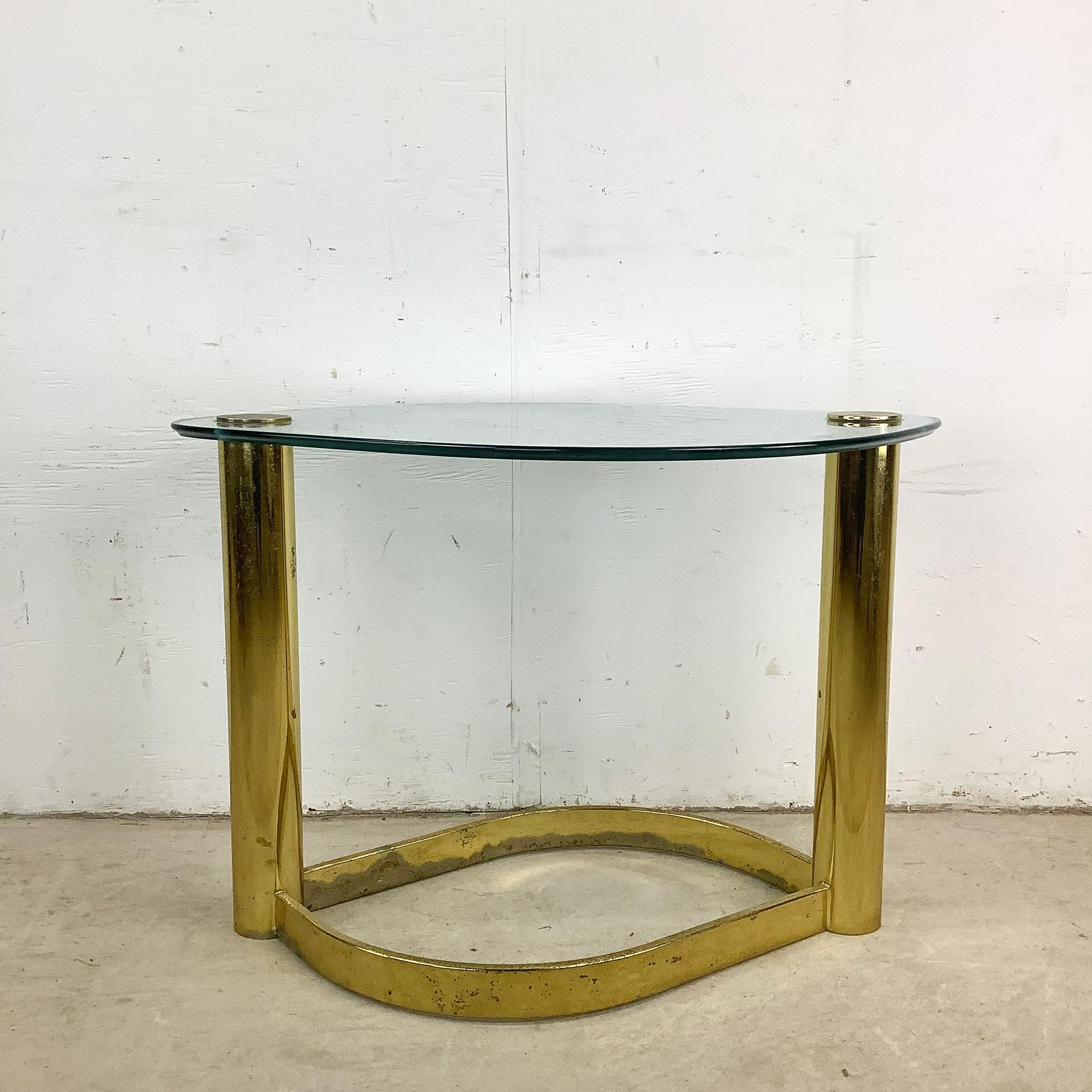 Table d'appoint Hollywood Regency d'après Leon Rosen en vente 8