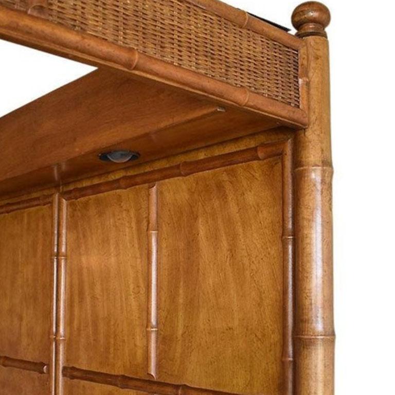 bamboo canopy bed