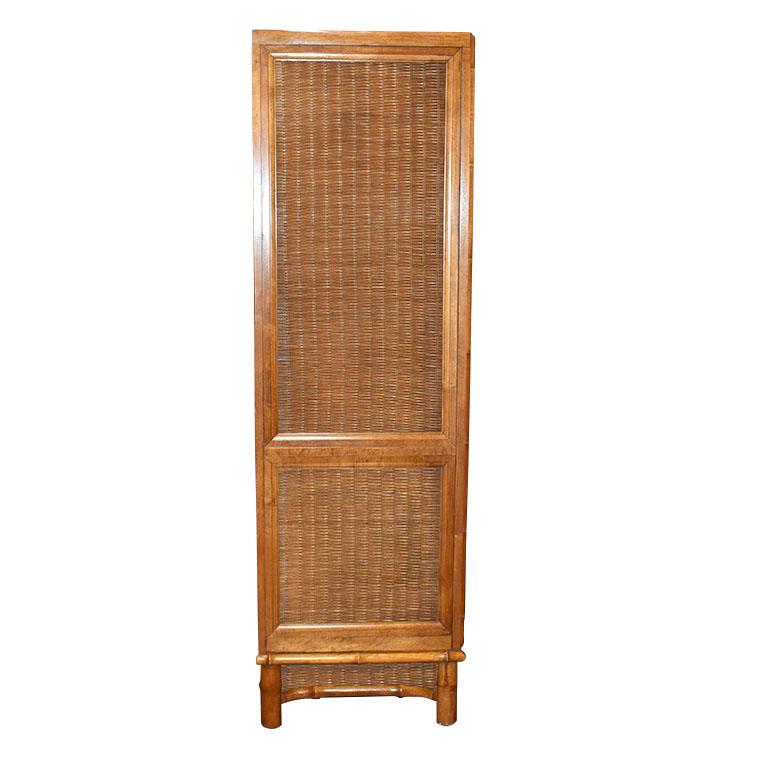 Hollywood Regency Faux Bamboo Dresser or Cabinet by American of Martinsville 3