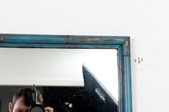 Hollywood Regency Faux Bamboo Painted Mirror