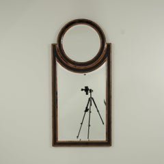 Espejo Penshell Hollywood Regency Faux Tortoise