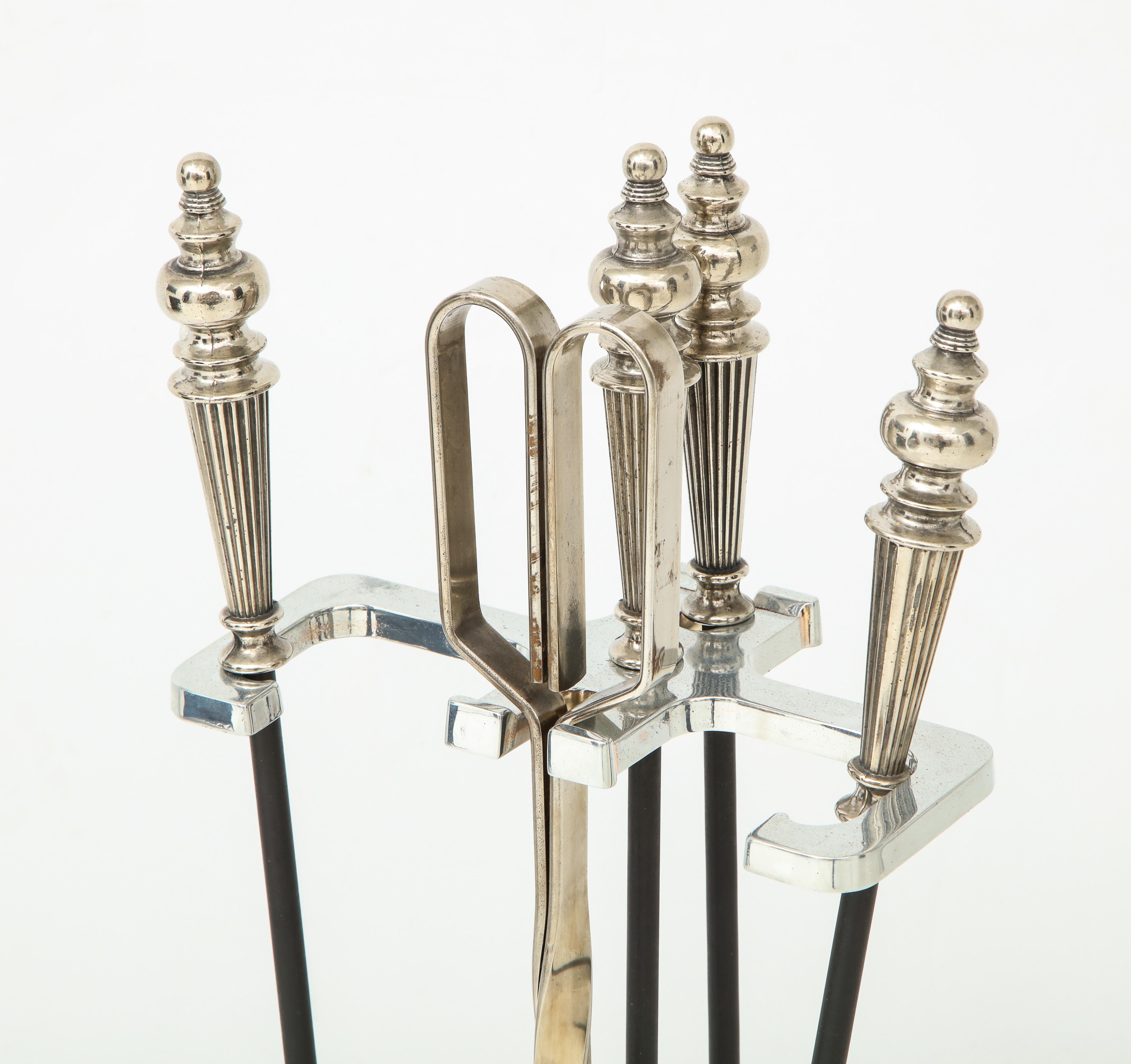 Mid-20th Century Hollywood Regency Fireplace Tools