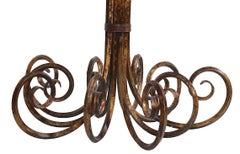 Lámpara de pie Hollywood Regency de Phyllis Morris c 1960/1970's