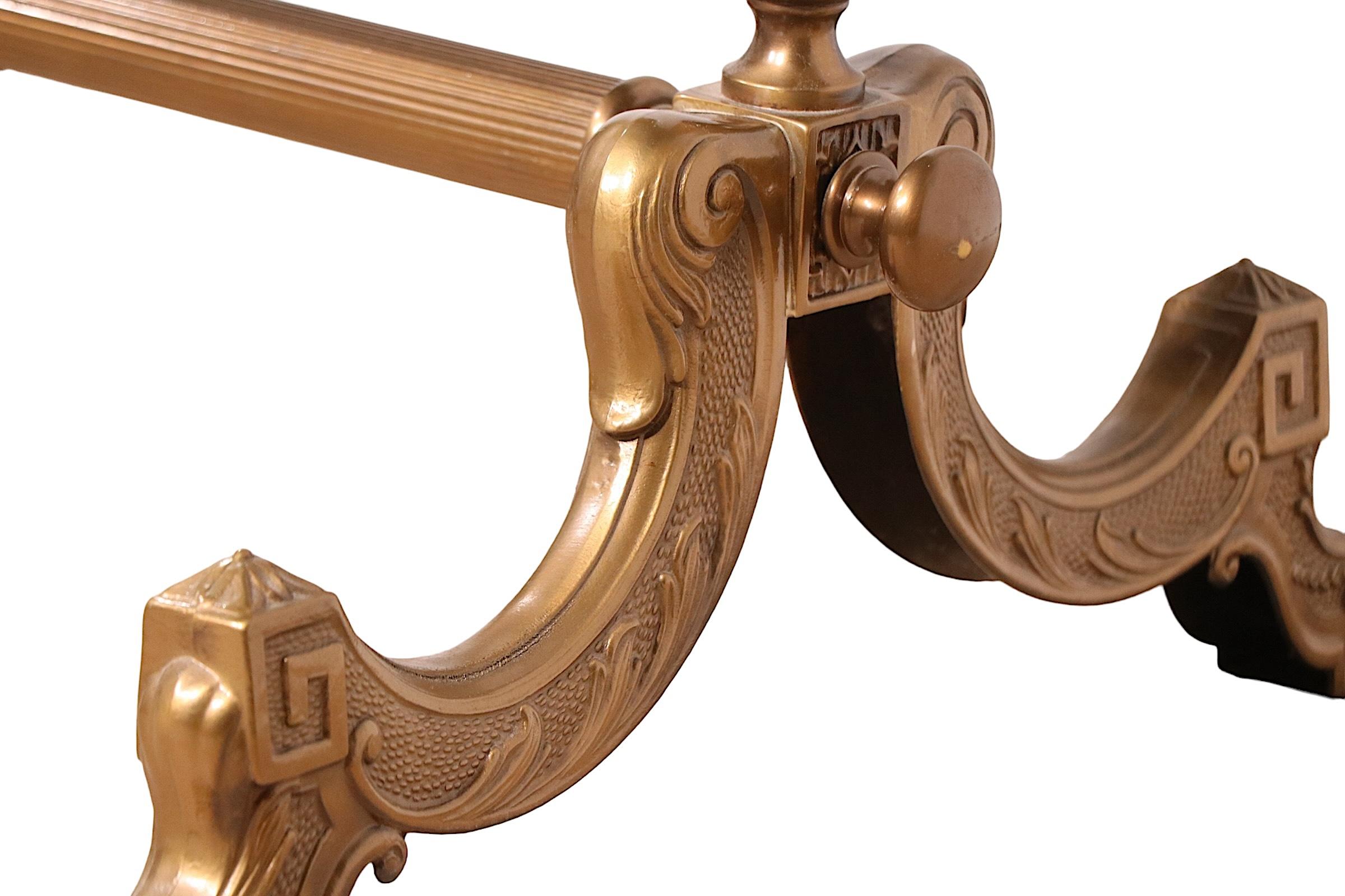 Hollywood Regency Freestanding Cheval Mirror c 1970's In Good Condition In New York, NY