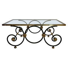 Hollywood Regency French Coffee Table