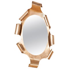 Hollywood Regency Gaudi Style Gilt Mirror