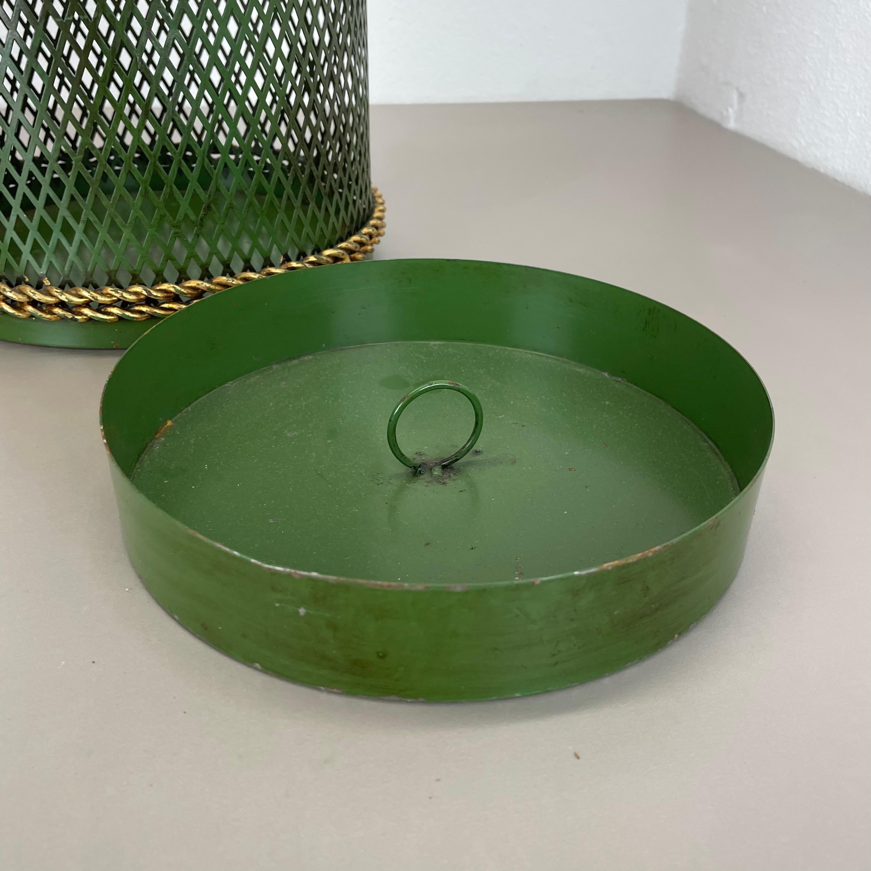 Hollywood Regency Gilded Metal Umbrella Stand by Li Puma, Firenze, Italy, 1950s en vente 12
