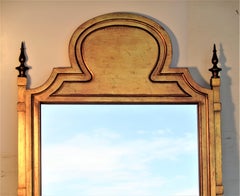 Hollywood Regency Moorish Style Giltwood Mirror, 1960's