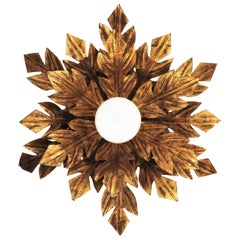 Hollywood Regency Flush Mount