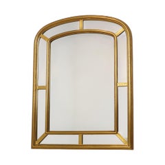 Miroir « Hollywood Regency Gold Arch » de Deknudt, 80 cm