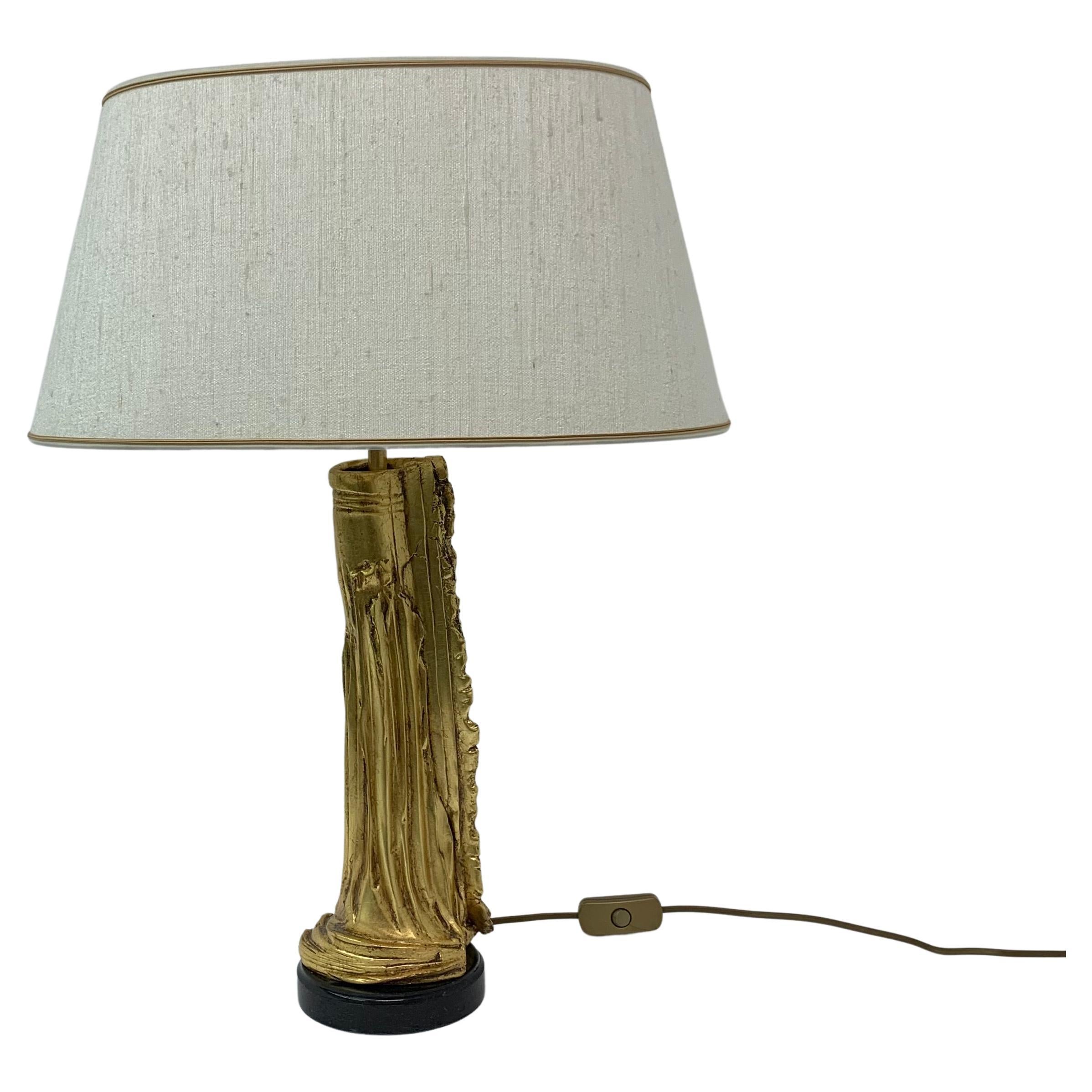 Hollywood Regency Glam Gold Tassel Table Lamps at 1stDibs