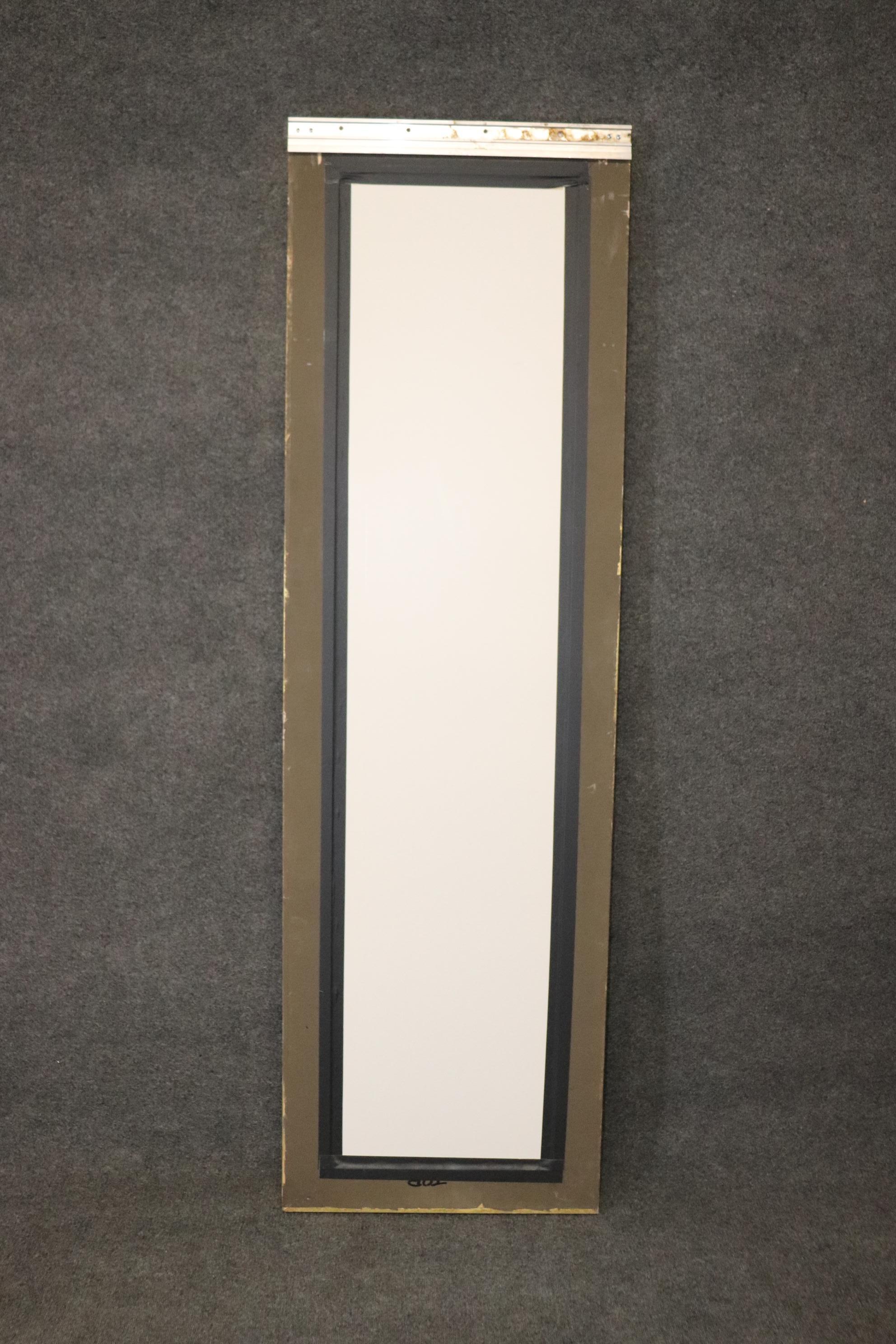 Composition Hollywood Regency Gold Textured Beveled Full Length Wall Pier Mirror For Sale