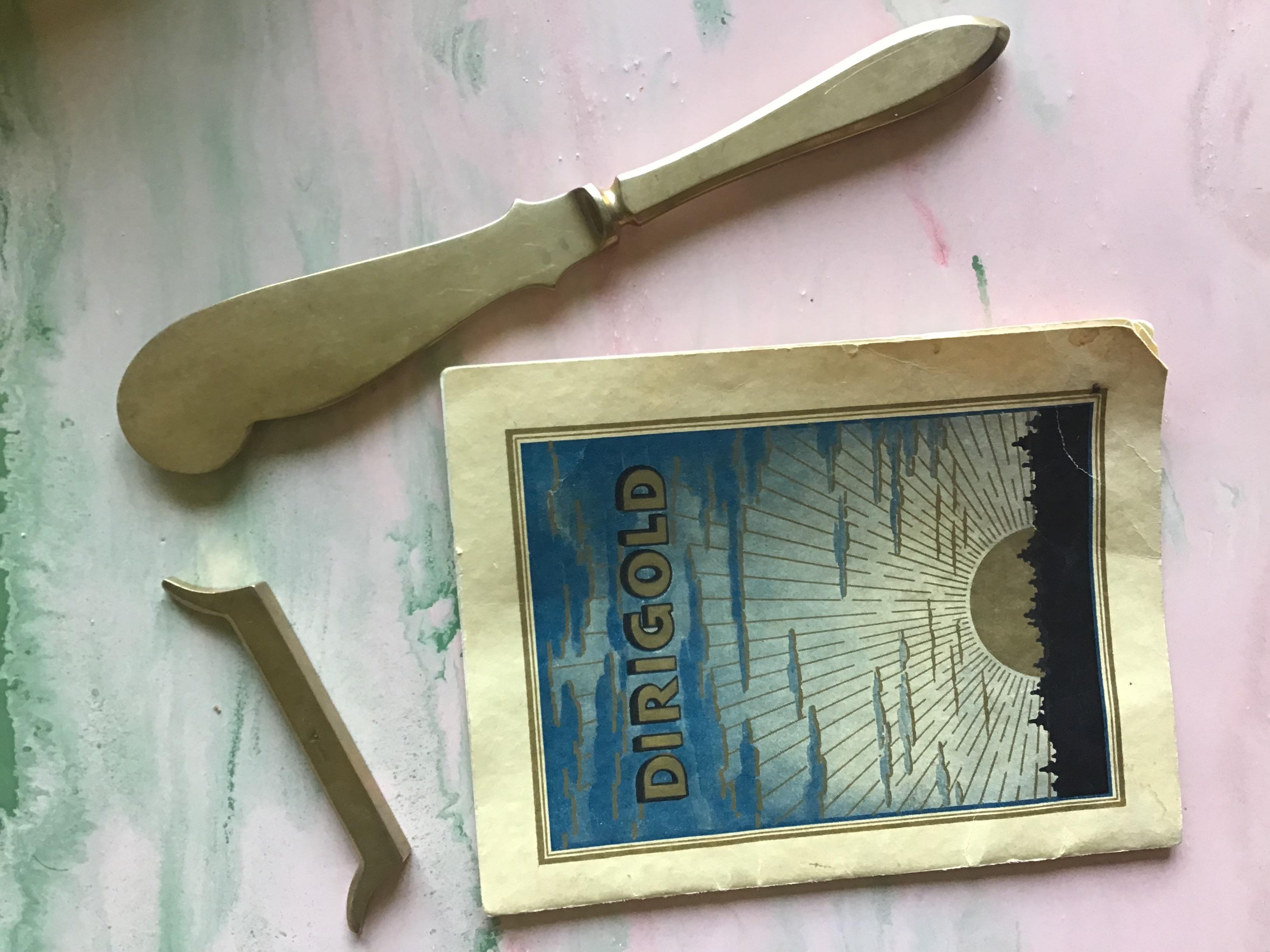 dirigold flatware history