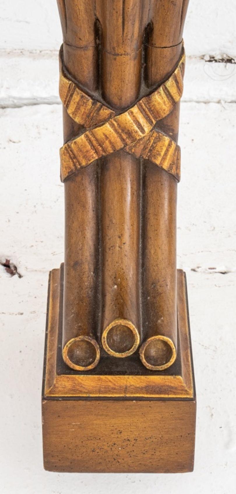 20th Century Hollywood Regency Grosfeld House Feather Console