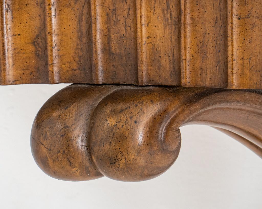Hollywood Regency Grosfeld House Feather Console 1