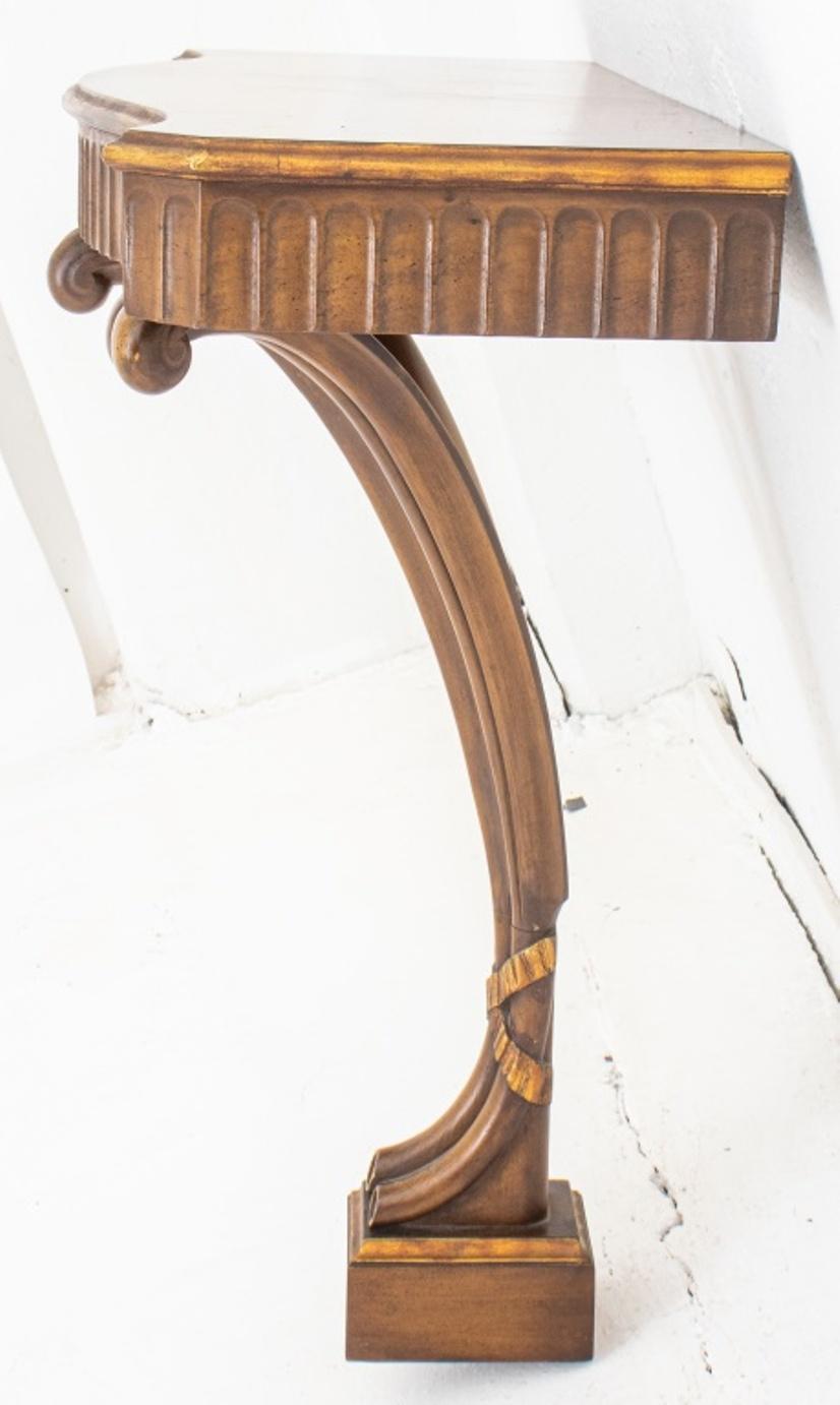 Hollywood Regency Grosfeld House Feather Console 4