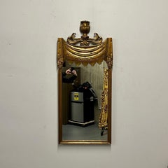 Hollywood Regency Grosfeld House Wand-/Konsole/Pfeilerspiegel im Draper-Stil