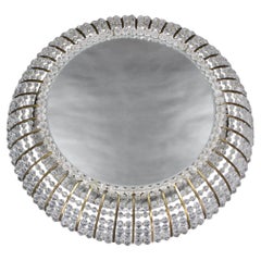 Hollywood Regency Illuminated Wall Mirror, Austria, 1970s