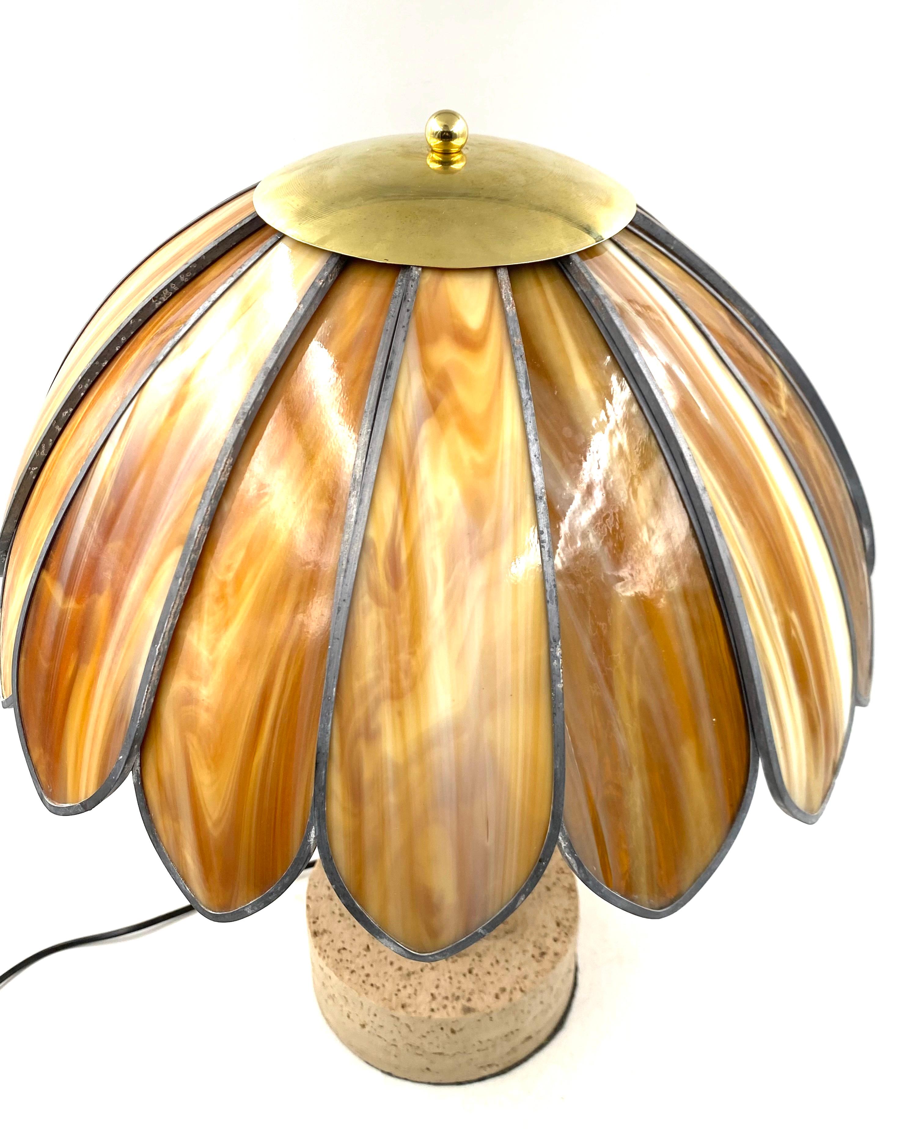 Hollywood Regency wichtige Tischlampe, Italien 1970 ca. im Angebot 5