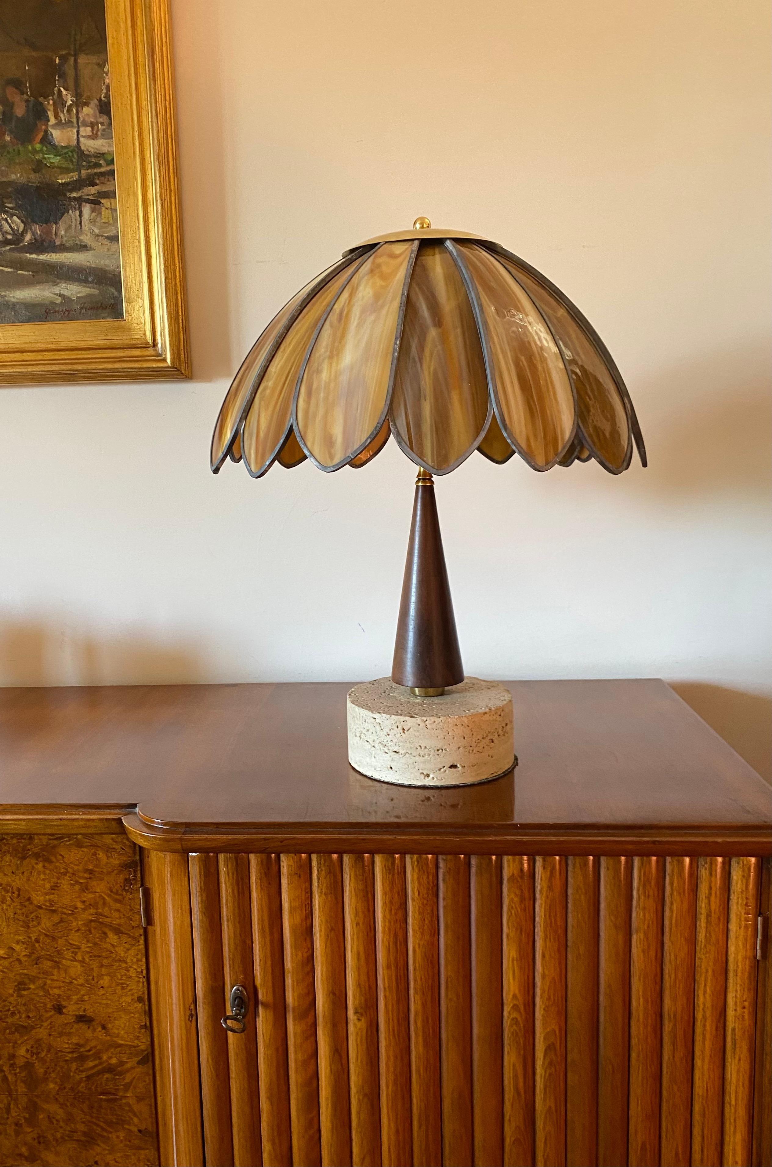 Hollywood Regency wichtige Tischlampe, Italien 1970 ca. (Messing) im Angebot