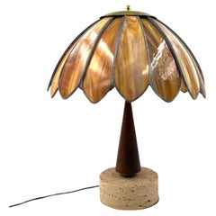 Hollywood regency important table lamp, Italy 1970 ca.