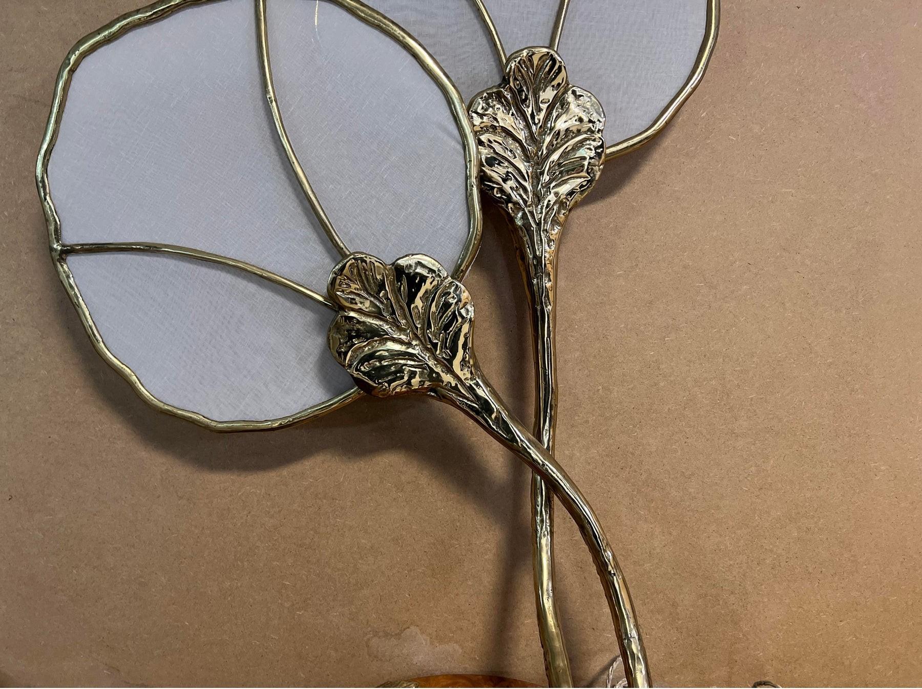 Hollywood Regency Italian Brass Desk Lamp en Bueno estado para la venta en Bridgeport, CT