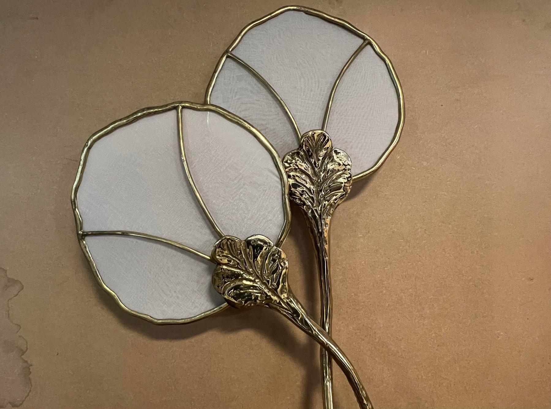 Hollywood Regency Italian Brass Desk Lamp en venta 3