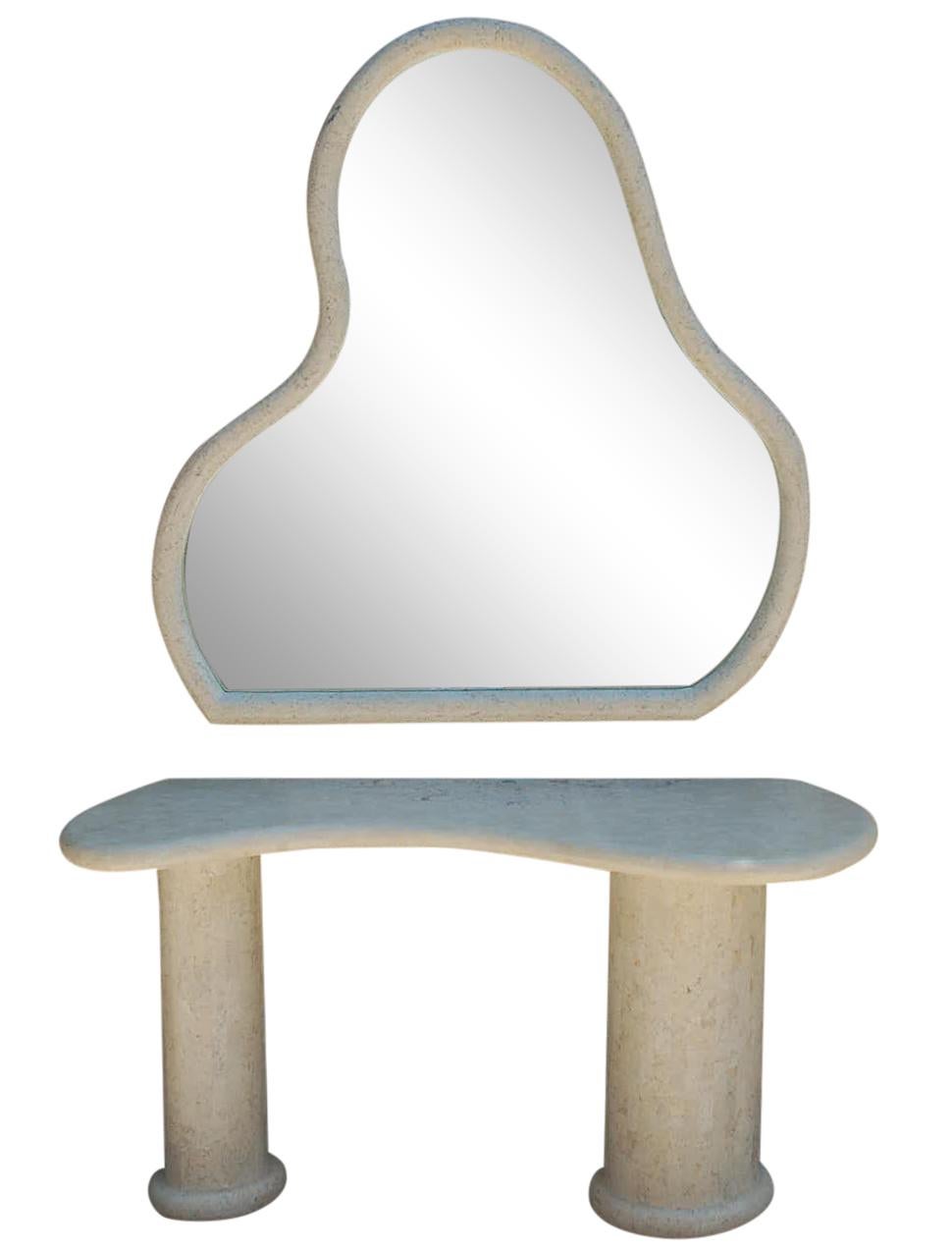 hollywood table mirror