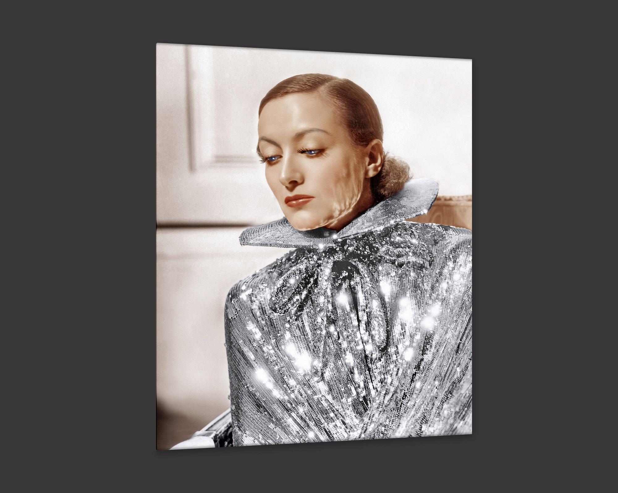 Contemporary Hollywood Regency, Joan Crawford, after Vintage Photography by Frank Tanner For Sale
