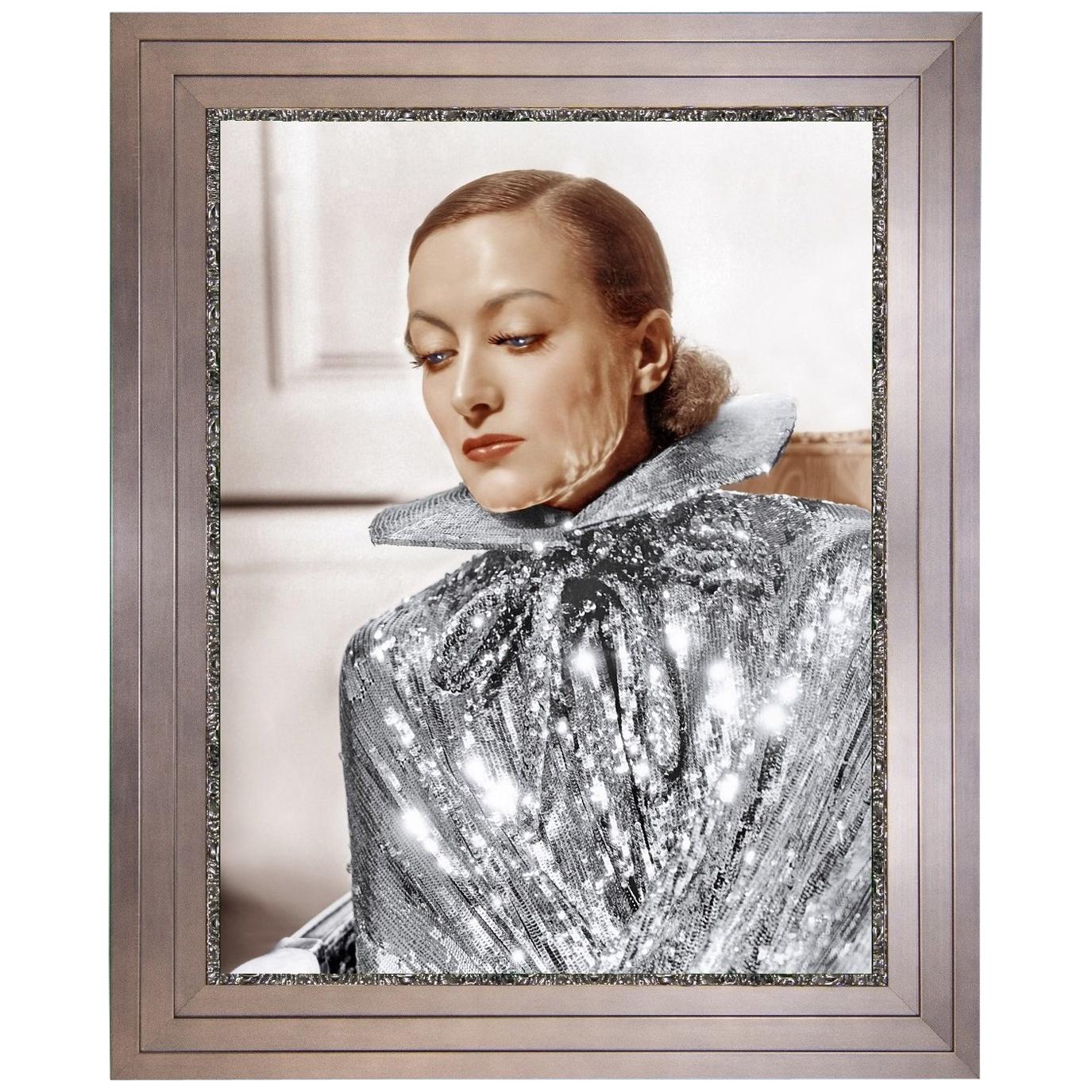 Hollywood Regency, Joan Crawford, after Vintage Photography by Frank Tanner For Sale