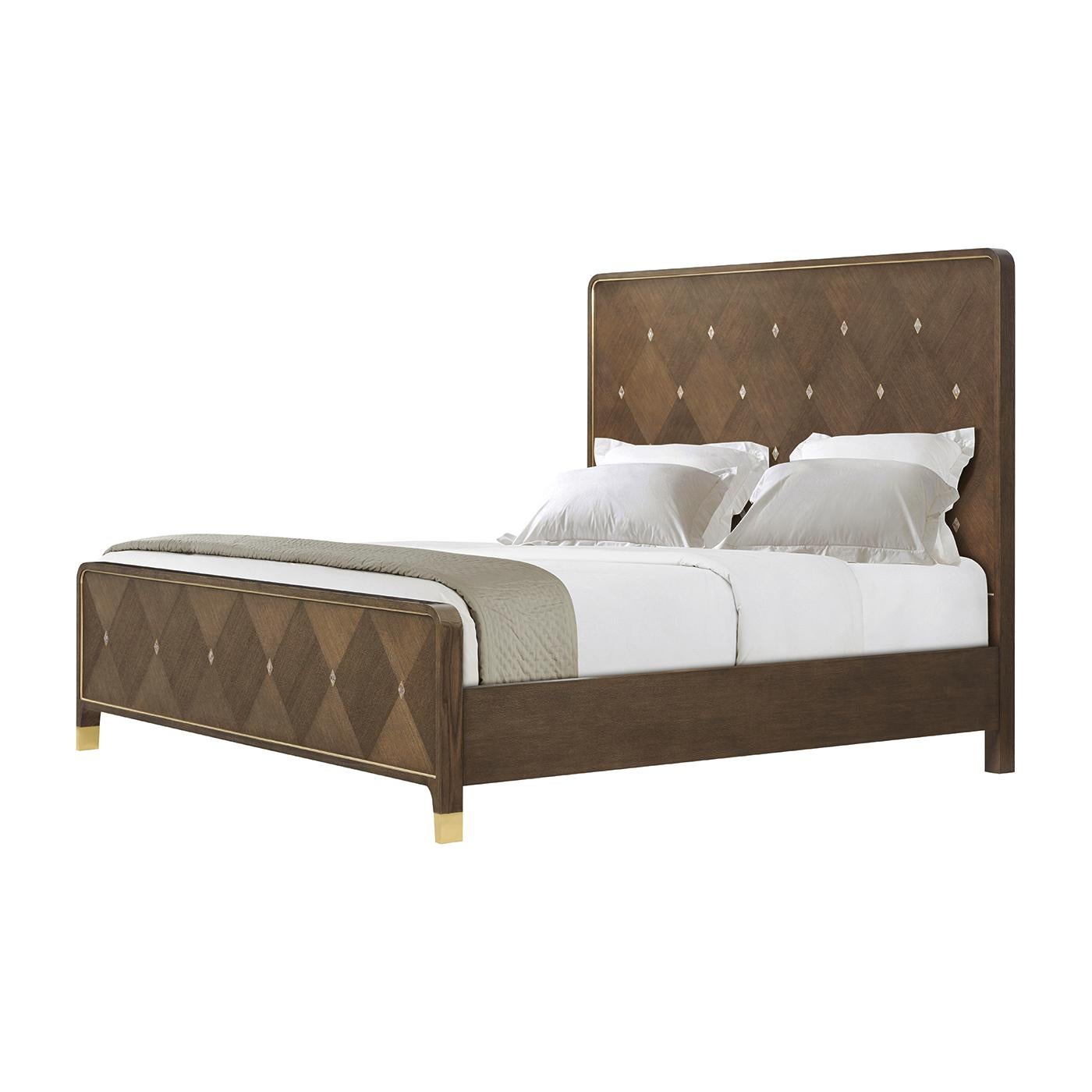 Hollywood Regency King Bed