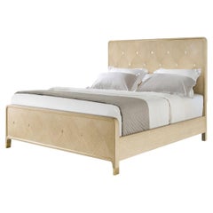 Letto Hollywood Regency King - Finitura chiara