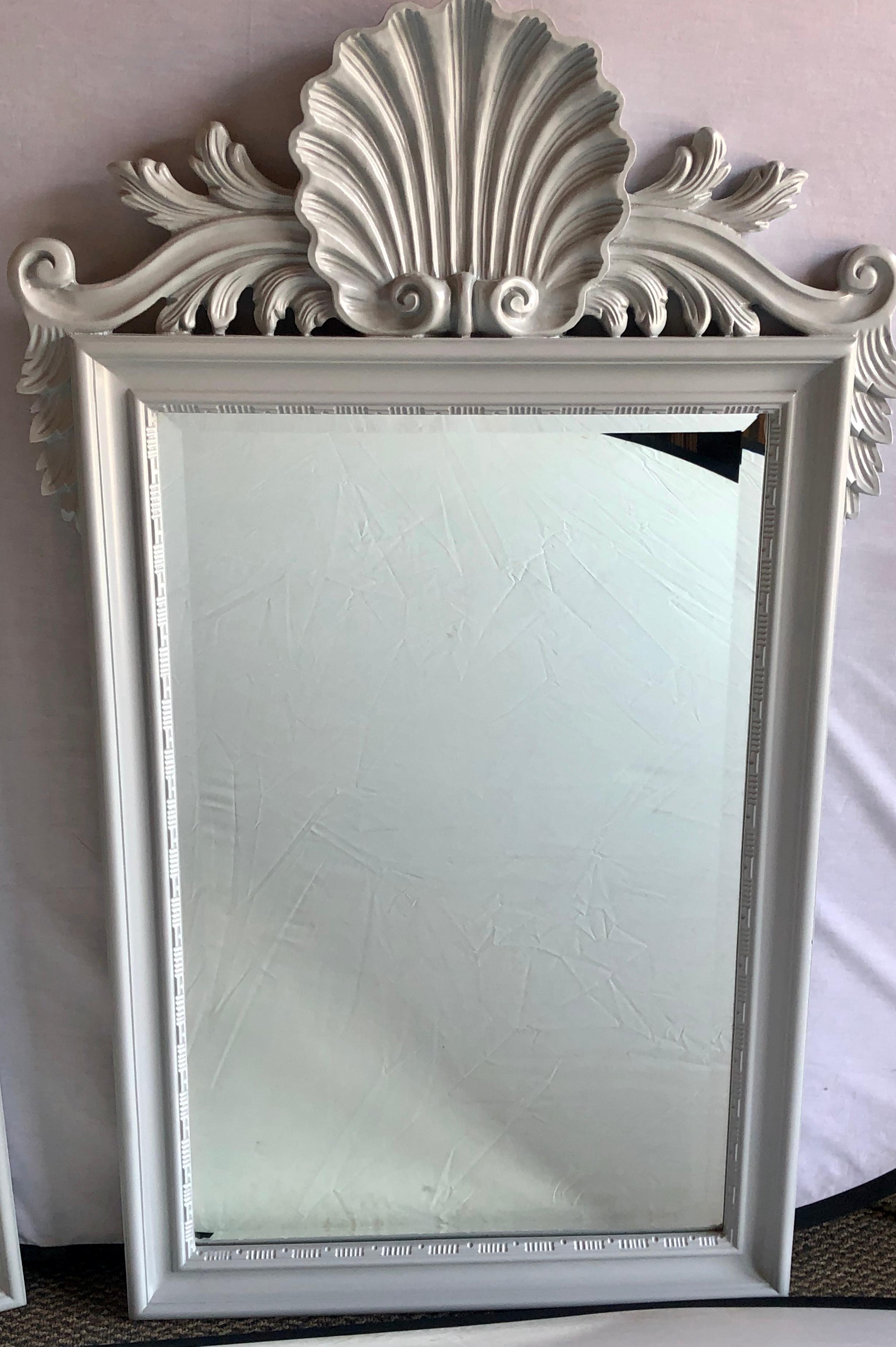 Hollywood Regency Labarge Wall or Console Mirrors, Italian 3
