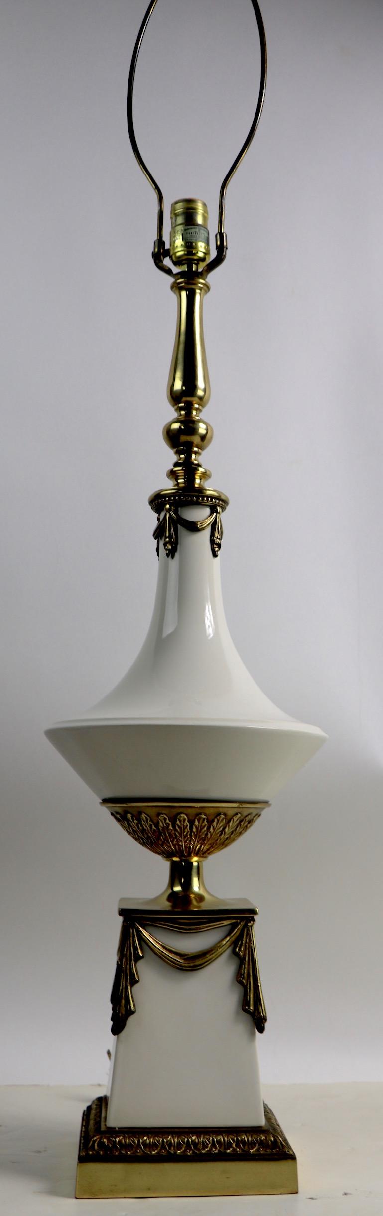 Hollywood Regency Lamp by Westwood Industries In Good Condition For Sale In New York, NY