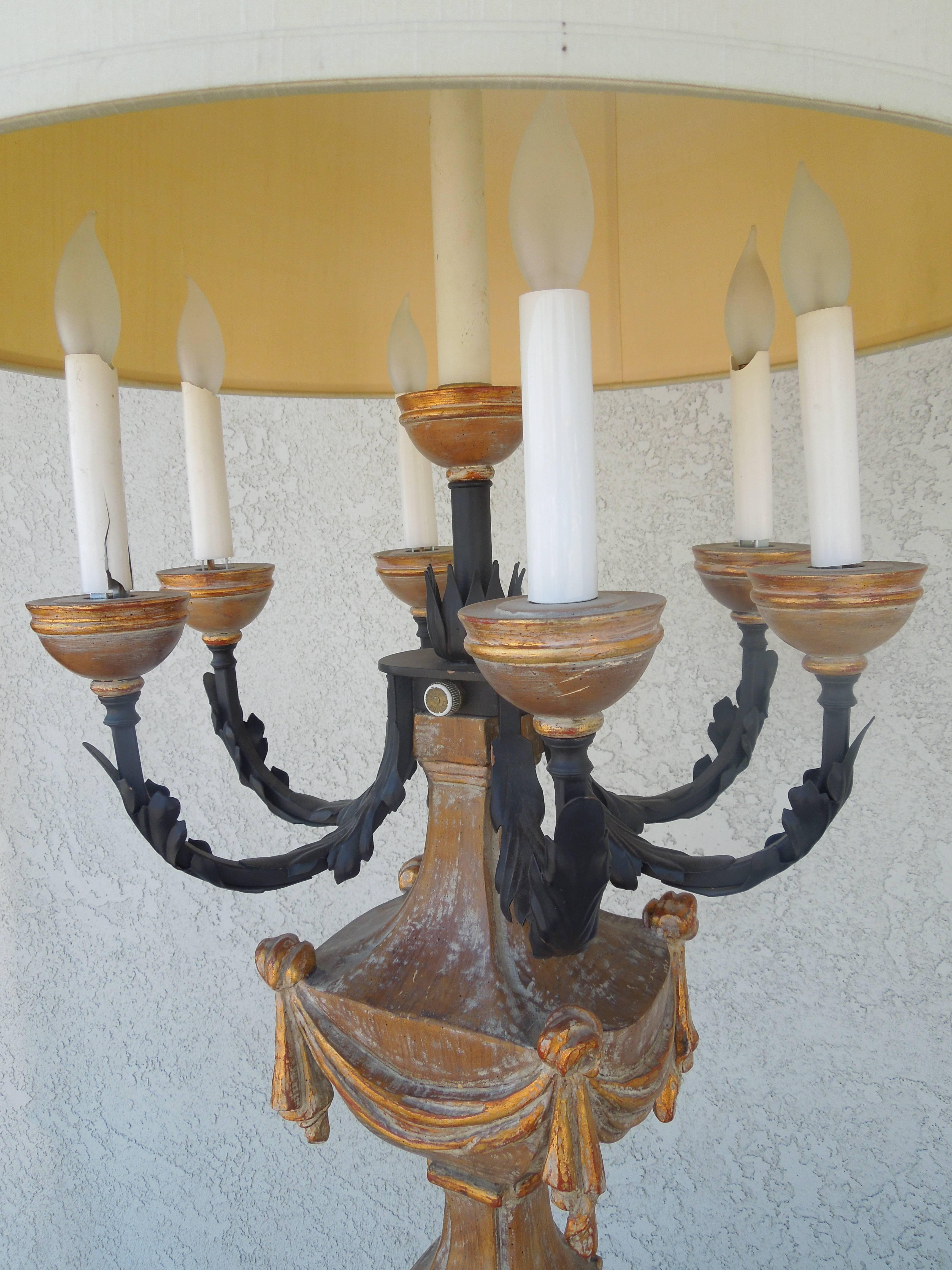 A rare original example of a glamorous Lamp created by Marbro in the late 1950s. This original beauty from a vintage Palm Springs setae, obtains the rare, original 