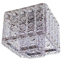 Hollywood Regency. Large Art Deco flush mount by Kinkeldey, Germany, 1970s