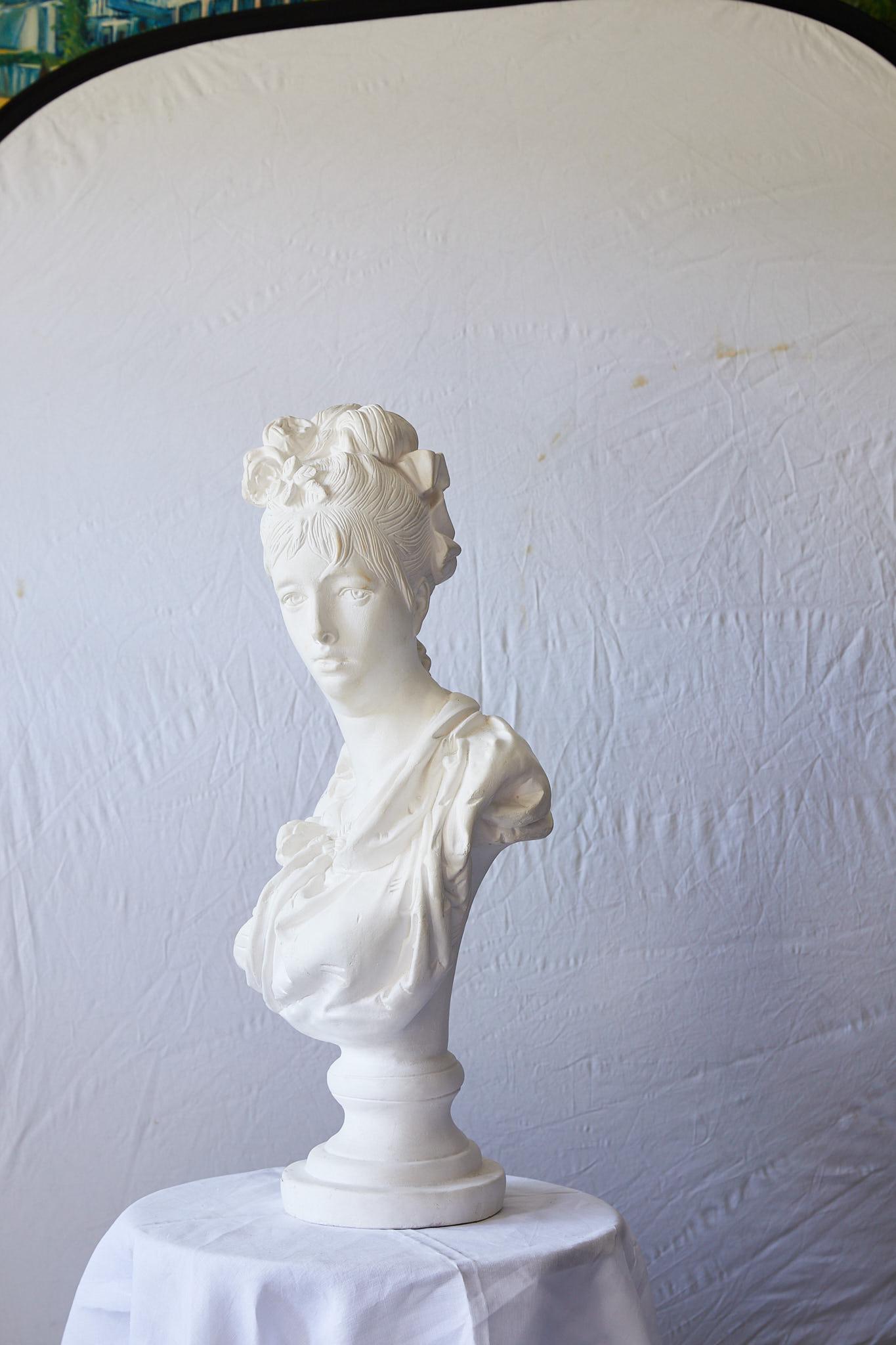 large plaster busts for sale