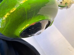 Hollywood Regency Large Scale Italian Tole Lotus Flower And Leaf Chandelier