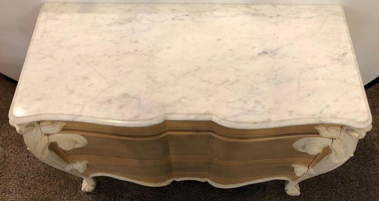 Commode, comodino o cassettone Hollywood Regency Luigi XV di Casaragi in vendita 1