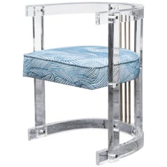 Hollywood Regency Lucite Armchair