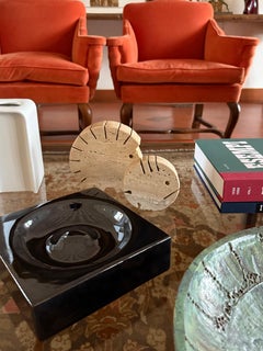 Ensemble de smoking en lucite de style régence hollywoodienne, Guzzini Italy 1970