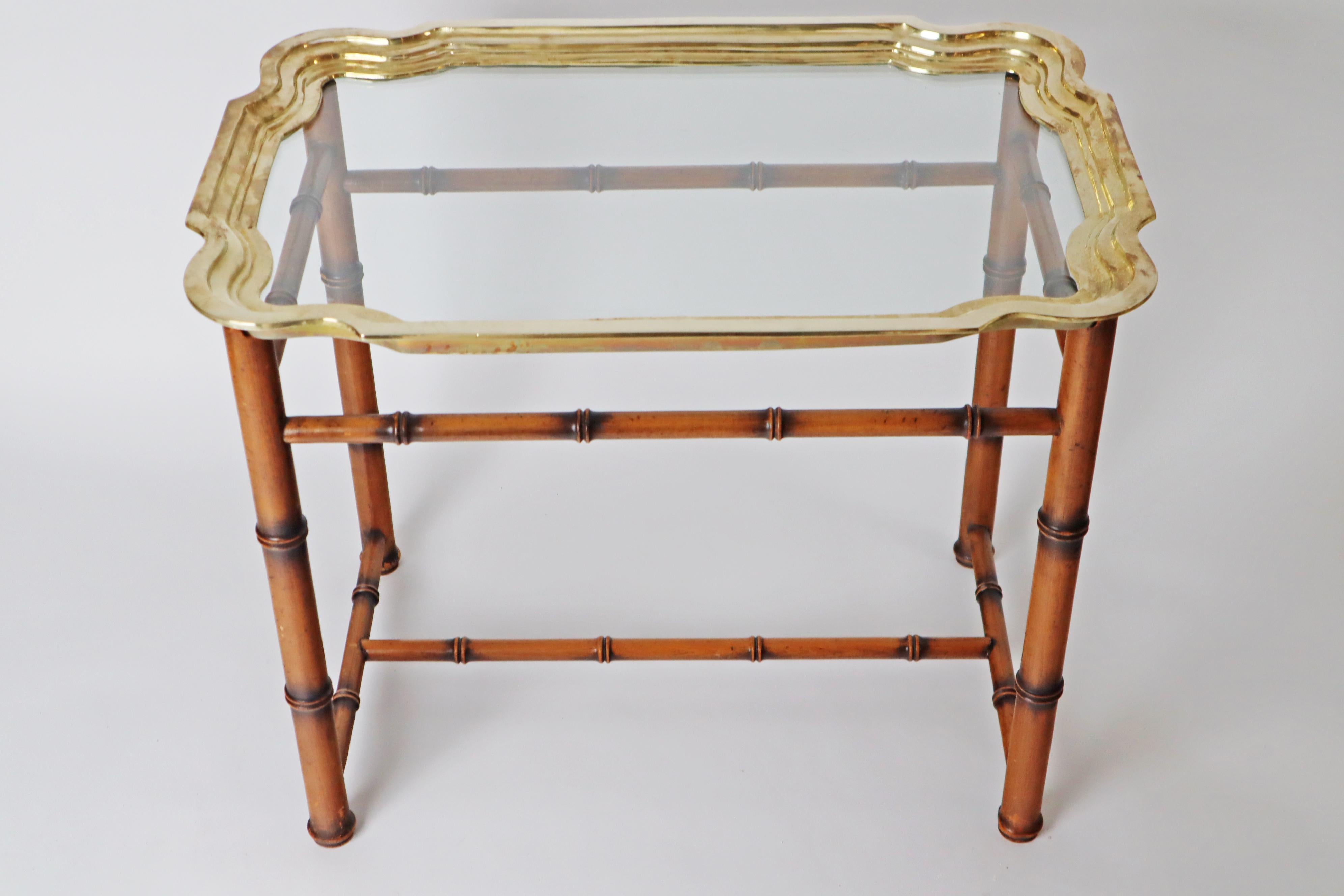 Table à plateau de luxe Hollywood Regency, France, années 1960 en vente 5