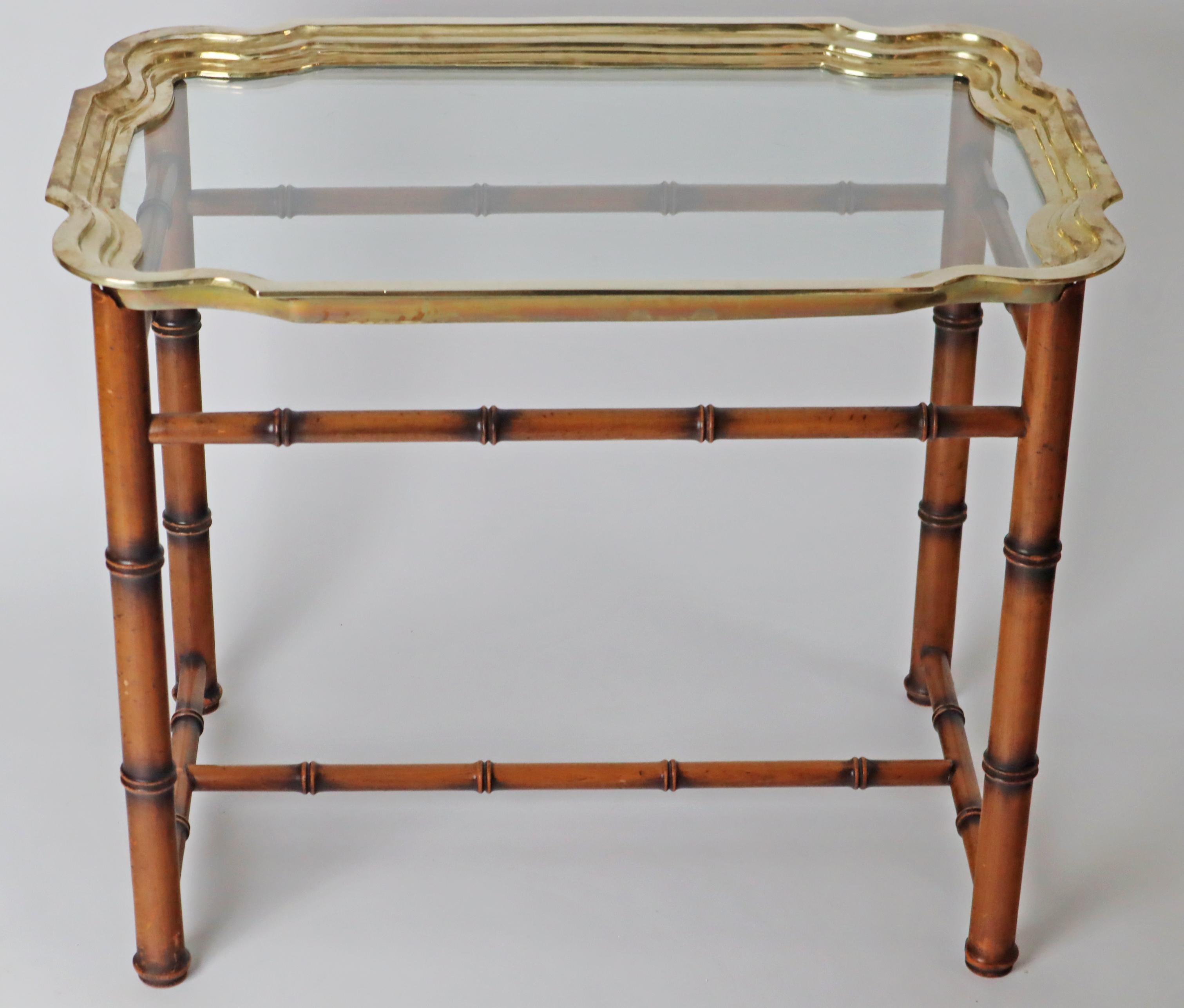 Milieu du XXe siècle Table à plateau de luxe Hollywood Regency, France, années 1960 en vente
